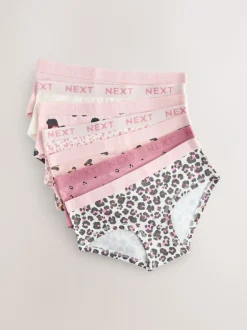 Next - Slips hipsters 7 (2-16ans) Rose/Crème