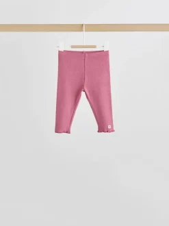 Next Rose/crème fleur - Ensemble Bébé Manches longues et Leggings 8 Pieces (0mois-2ans) New