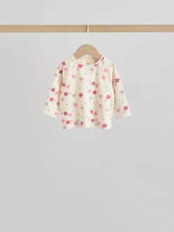 Next Rose/crème fleur - Ensemble Bébé Manches longues et Leggings 8 Pieces (0mois-2ans) New