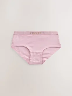 Next Rose/Gris - Lot de 7 hipsters (2-16 ans) New