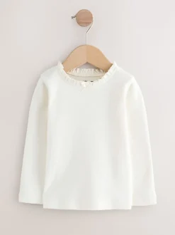 Next Rose/neutre - Hauts brodés à manches longues (3mois-7ans) Online