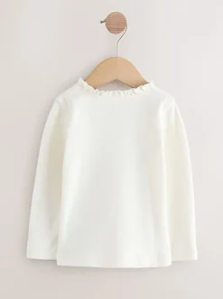 Next Rose/neutre - Hauts brodés à manches longues (3mois-7ans) Online