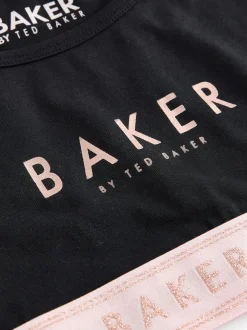 Baker by Ted Baker Rose/Noir/Blanc - Crop Tops 3 Outlet