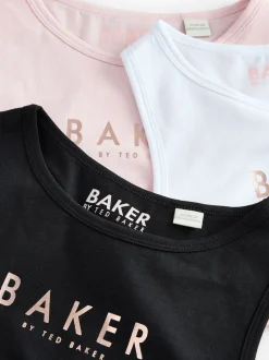 Baker by Ted Baker Rose/Noir/Blanc - Crop Tops 3 Outlet