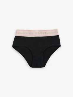 Baker by Ted Baker - Lot de 3 slips Rose/Noir/Blanc Hot