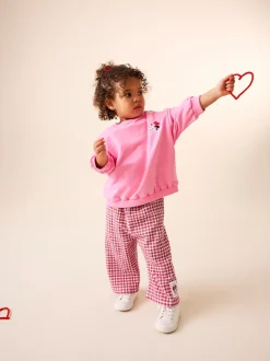 Next Rose/rouge - Disney Ensemble haut et pantalon à manches longues Minnie Mouse (3mois7ans) Best