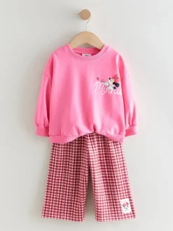 Next Rose/rouge - Disney Ensemble haut et pantalon à manches longues Minnie Mouse (3mois7ans) Best