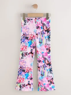 Next Rose/violet/graffiti - Leggings évasés (3-16ans) Discount