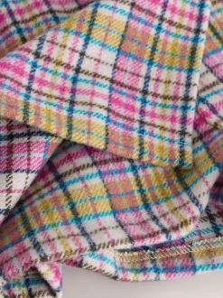 Next Rose/vison - Ensemble jupe à carreaux et collants (3mois-7ans) Outlet