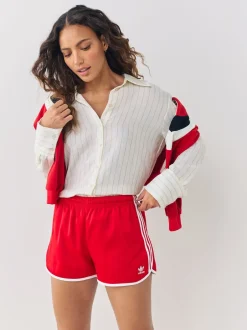 adidas originals Rouge - Adicolour 3-Rayures Sprinter Shorts New