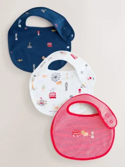 Next Rouge - Bébé BIBS 3 Pack Sale