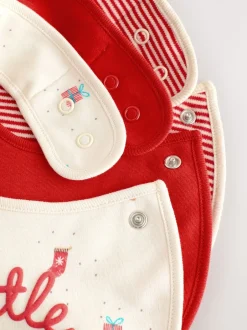 Next Rouge - Bébé BIBS 3 Pack Clearance