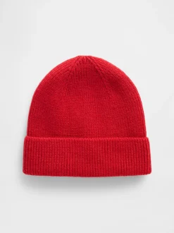 Gap Rouge - Bonnet côtelé confortable New