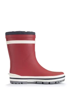 Start Rite Rouge - Bottes en caoutchouc Start-Rite Big Little Puddle nouées Clearance