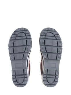 Start Rite Rouge - Bottes en caoutchouc Start-Rite Big Little Puddle nouées Clearance