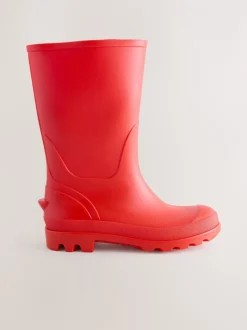 Next - Bottes en caoutchouc classiques Rouge Clearance