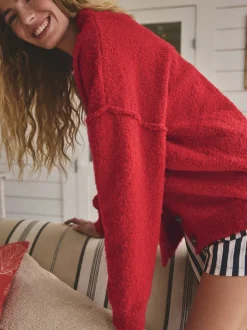 Next Rouge - Cardigan bouclé Clearance