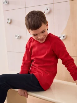 Next - Chandail scolaire à col roulé (3-17ans) Rouge Clearance