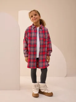Next Rouge - Chemise à carreaux (3-16ans) Discount