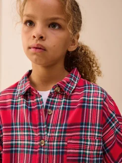 Next Rouge - Chemise à carreaux (3-16ans) Discount