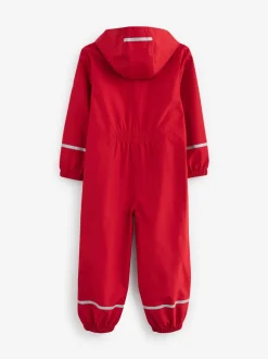 Next Rouge - Combinaison imperméable zippée à capuche (12mois -10ans) Best