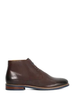 Dune London Rouge - Coupe classique - Millers Comfort Sole Chukka Bottes Outlet