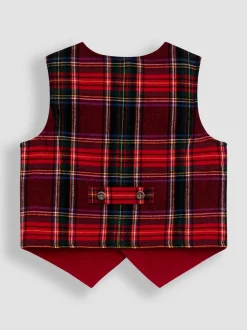 Jojo Maman Bébé Rouge - Ensemble 3pièces avec gilet et chemise Sale
