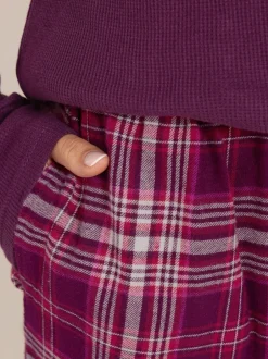 Long Tall Sally Rouge - Pyjama Carreaux New