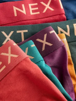 Next - Lot de 10 - Boxers avec ouverture sur le devant Rouge Best