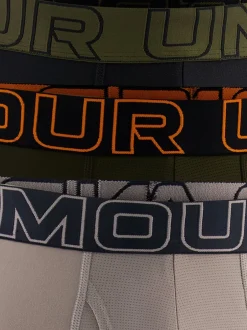 Under Armour - Lot de 3 Caleçons Tech Solid Rouge Outlet