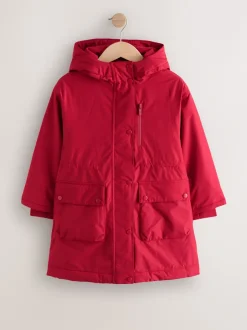 Next Rouge - Manteau matelassé imperméable (4-12ans) Outlet