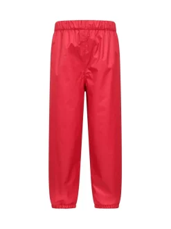 Mountain Warehouse Rouge - Pantalons imperméable doublé en polaire pour enfants Discount