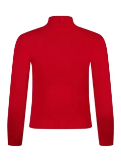 The Little Tailor Rouge - Pull de Noël Kids Ski Text New