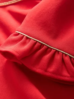 Baker by Ted Baker Rouge - Robe en point de Rome