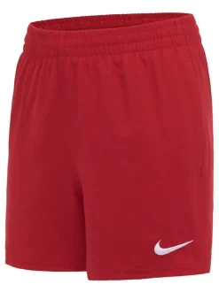 Nike - Short de bain 4 Inch Volley Rouge Clearance