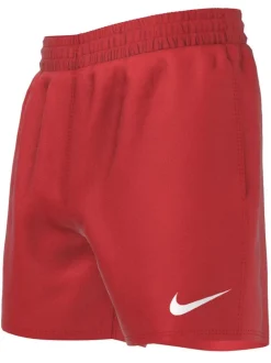 Nike - Short de bain 4 Inch Volley Rouge Clearance