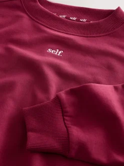 self. Rouge - soi-même. Sweatshirt Online
