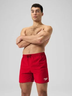 Speedo Rouge - Mens Essentiel Shorts de bain
