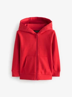 Next - Sweat à capuche zippé (3-16ans) Rouge New
