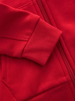 Next - Sweat à capuche zippé (3-16ans) Rouge New