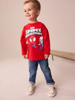 Next Rouge - T-shirt Marvel à manches longues (6mois-8ans) Discount