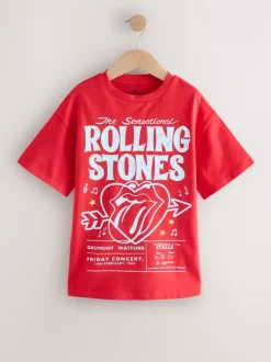 Next Rouge - T-shirt The Rolling Stones Band (3-16ans) New