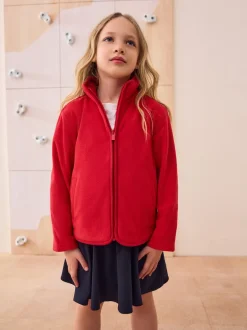 Next Rouge - Veste polaire zippée avec poches (3-16ans) Online