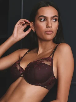 Next Rouge baie - Soutien-gorge brodé haut de gamme Sale