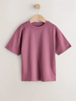 Next - T-shirt Manches courtes (3-16ans) Rouge baie New