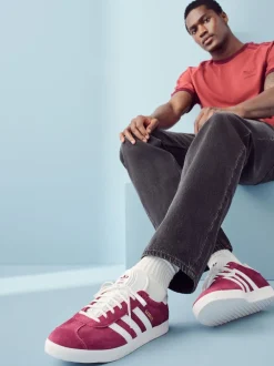 adidas originals - Gazelle Trainers Rouge bordeaux Hot