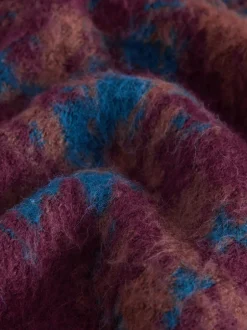 Next Rouge bordeaux - Cardigan décontracté à Motif Fleuri Best