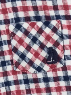 Jojo Maman Bébé Rouge bordeaux - Chemise brossée Online