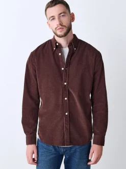 Next Rouge bordeaux - Chemise de cordon à manches longues Sale