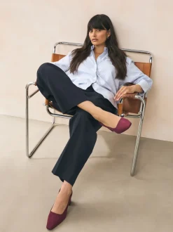 Next Rouge bordeaux - Courts standard du bloc de bouts chisel Outlet